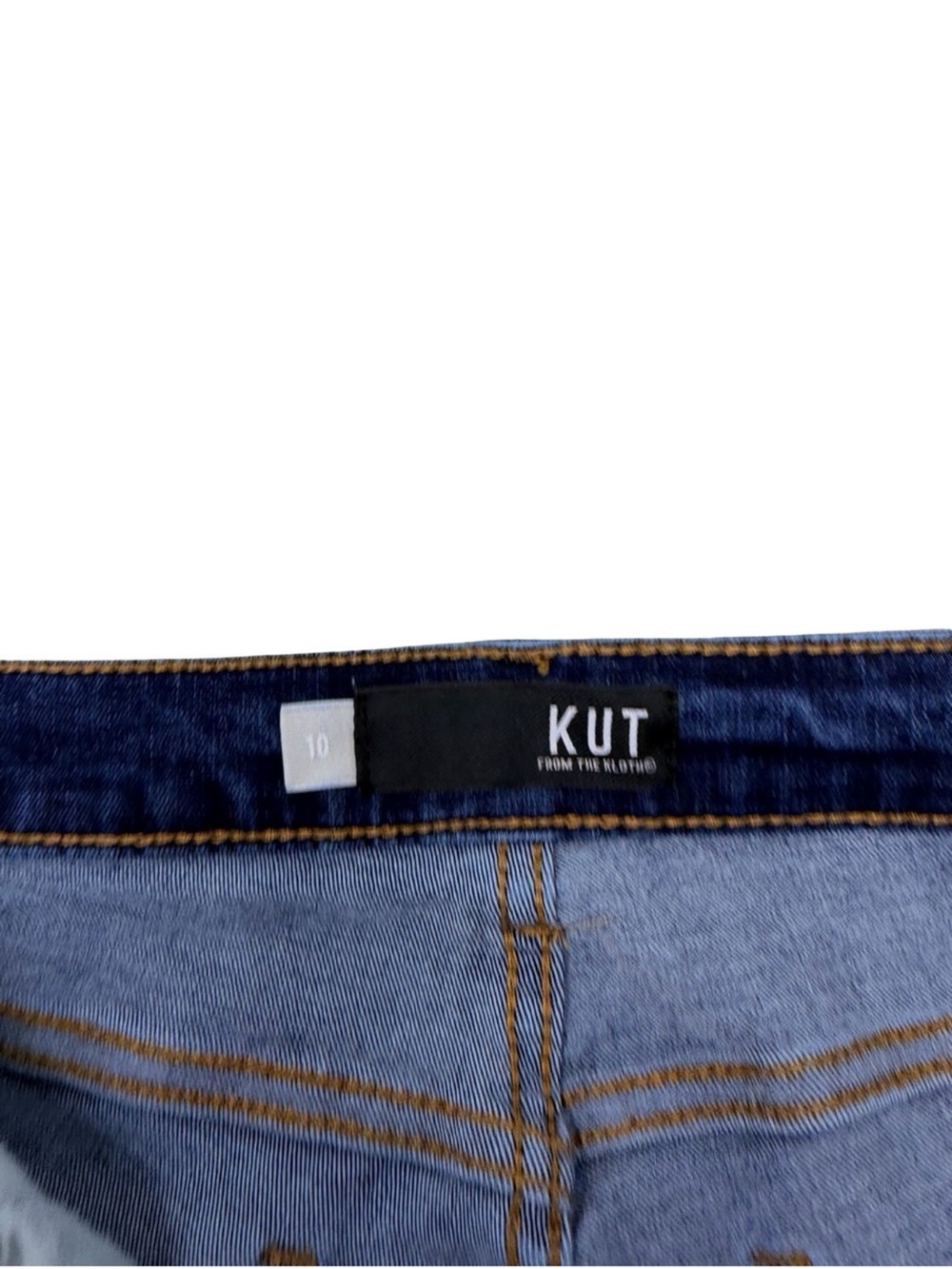 Evereve Kut From The Kloth Charlotte High Rise Fab Ab Culotte Size 10 Wide Leg - Picture 6 of 8